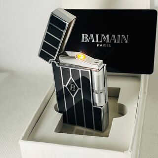 Balmain Paris aansteker – Limited edition black & silver