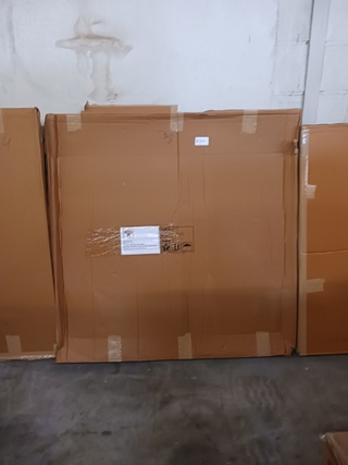 Eettafel rond 130 cm, mango, bouwjaar 2024