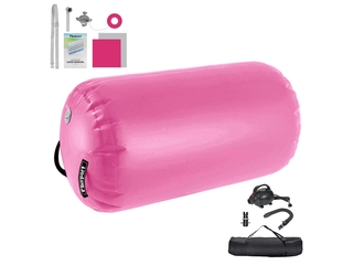 FBSPORT Opblaasbare Air Roller Gym Mat  Geschikt voor Yoga en Pilates