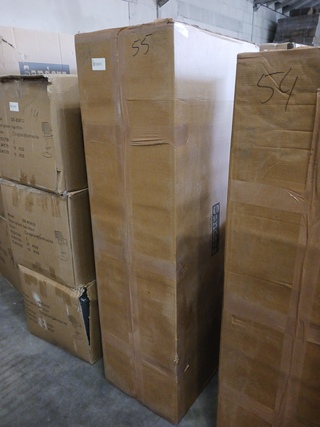Dressoir burned wood mango, bouwjaar 2024