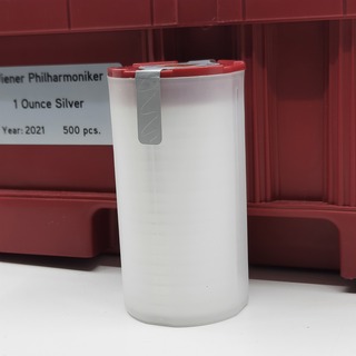 Ca. 500x Zilveren munt Wiener Philarmoniker, 2021