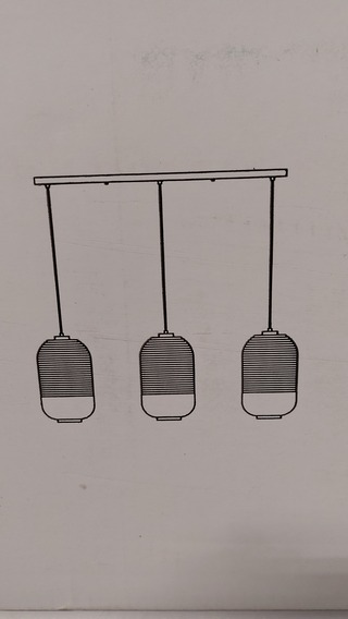 3x Hanglamp