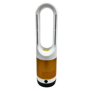 Bladloze ventilator kachel warm/koud wit-goud