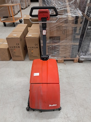 Schrob reinig machine Hakomatic, E350, rood