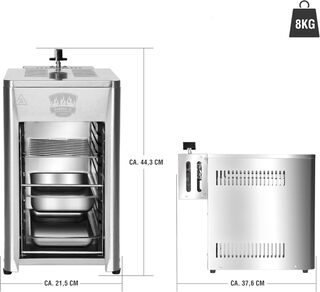 High performance grill 200-800 graden Bruzzzler