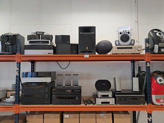 Partij audioapparatuur O.a. Yamaha, Onkyo en Harman Kardon