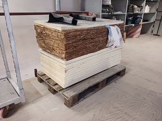 Partij diverse isolatiemateriaal