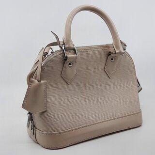 Handtas Louis Vuitton, Nano Alma bb Bag, beige