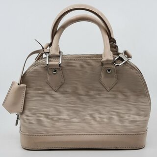 Handtas Louis Vuitton, Nano Alma bb Bag, beige
