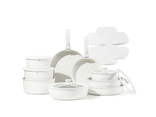 CAROTE 11-delige Potten en Pannen Set - Nonstick - Afneembare Handvatt