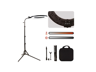 GSKAIWEN - 18 LED Ringlamp Set - 60W Dimbaar Studio- en Videolicht