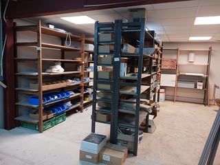 Ca. 13m Divers houten stellingmateriaal