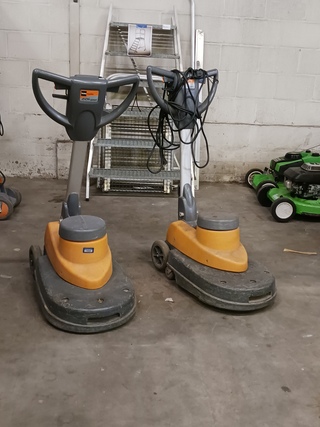 2x Eenschijfsmachine Taski, Ergodisc Omni, oranje
