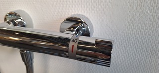 Douchemengkraan incl. glijstang Hansgrohe, chroom