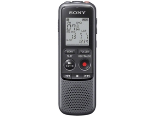 Sony ICD-PX240 digitale voicerecorder 4GB Donkergrijs