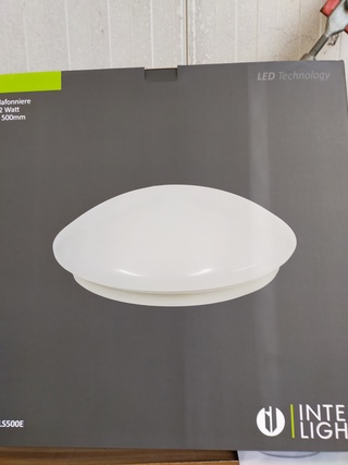 8 x Plafonniere Koopman interlight, il-cls500E, wit