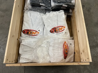 Ca. 14x Partij vechtsport kleding Top Sport, Budo, Wit