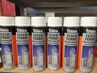 Ca. 30x Industrielak Tenco, ral 9010