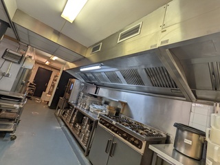 Horeca afzuigunit, schuin model