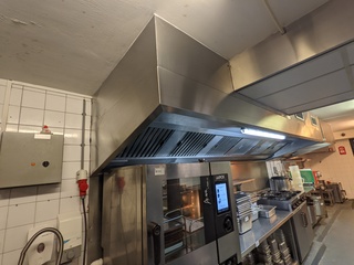 Horeca afzuigunit, schuin model