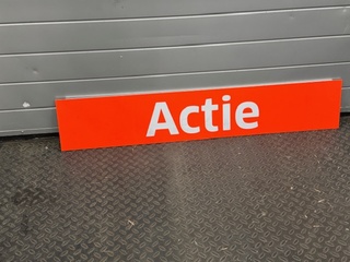 Ca. 120x Actie bord, oranje