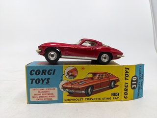 5x Miniatuur Corgi Toys