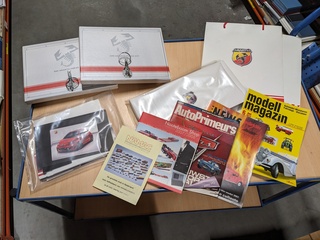 Diverse naslagwerken, documentatie Abarth