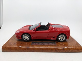 Schaalmodel op kunststof display Ferrari, 360, rood