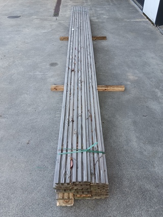 ca.24x Douglas tripple rabbat planken Lengte ca. 500 cm