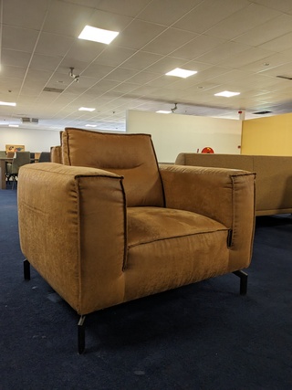 Fauteuil Rosa, Cognac