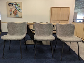 6x Eetkamerstoel RV Design, Kim – Kody, Steel