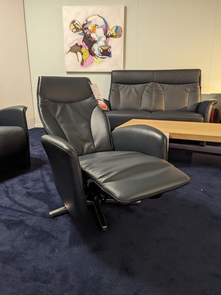 Relaxfauteuil De Toekomst, Magic C-02, Blauw, 7100