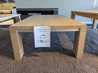 Salontafel Ganzeboom, Licht eiken