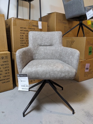 4x Eetkamerstoel RV Design, Joey - Jay, Beige