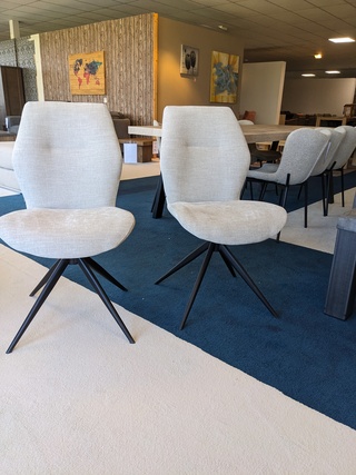 4x Eetkamerstoel Maxfurn, Palmas - Pascal, Toffee