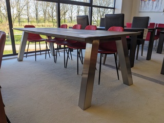Eetkamertafel Maxfurn, Woodflex, Grijs