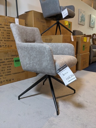 4x Eetkamerstoel RV Design, Joey - Jay, Beige
