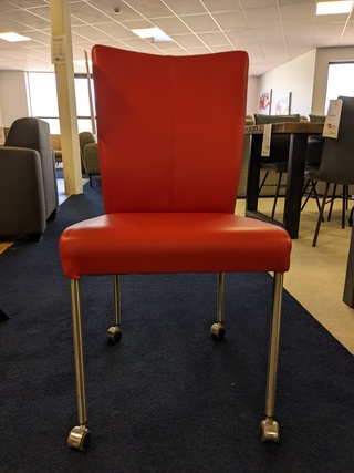 Eetkamerstoel XL Company, Rose, Red