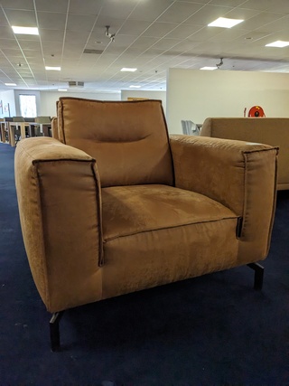 Fauteuil Rosa, Cognac