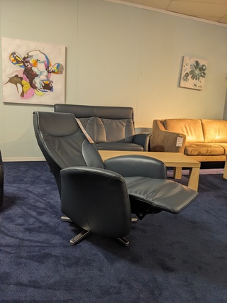 Relaxfauteuil De Toekomst, Magic C-02, Blauw, 7100