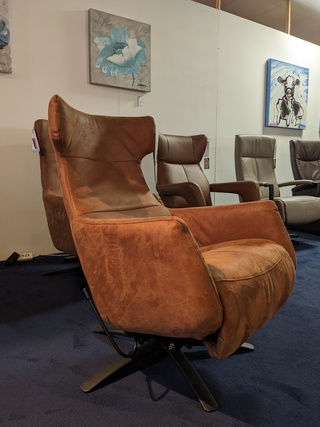 Relaxfauteuil Knudsen, 7690, Brandy