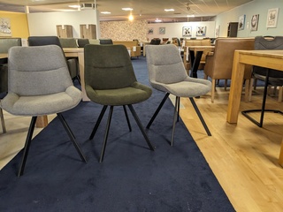 8x Eetkamerstoel XL Company, Abby, Wood en Forrest