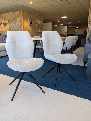 4x Eetkamerstoel Maxfurn, Palmas - Pascal, Toffee