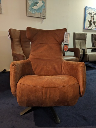 Relaxfauteuil Knudsen, 7690, Brandy