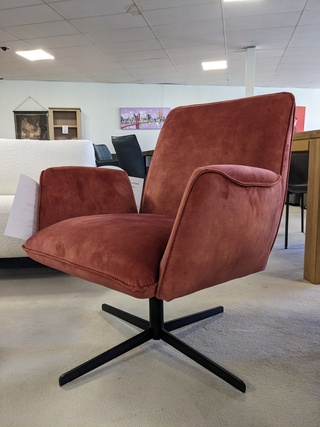 Fauteuil Eleonora, Roze