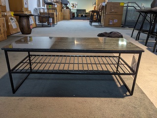 Salontafel Livingfurn, 12722 – Dunja, Marmer Metaal