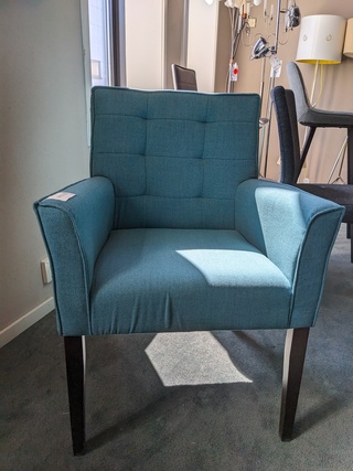 Eetkamerstoel Bella, Blauw