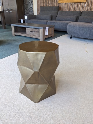 Bijzettafel Nijwie, AAC.TB.0001 – 3D tabouret, Goud