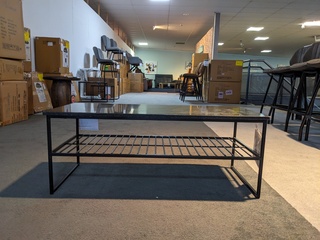 Salontafel Livingfurn, 12722 - Dunja, Marmer Metaal