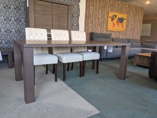 Eetkamertafel Quality Oak, Grijs